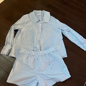 Seersucker pajamas size Small
